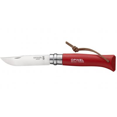

Нож Opinel 8VRI Trekking красный (1705)