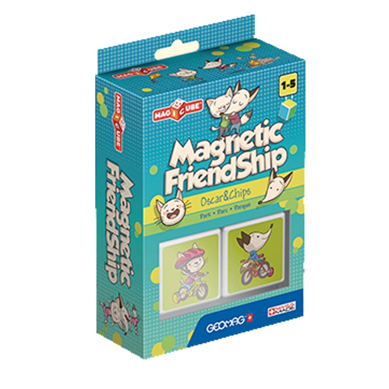 

Магнитные кубики Geomag Oscar and Chips Park (2 кубика)
