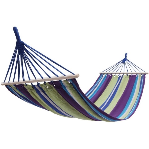 

Гамак 200х100 с планкой KingCamp Canvas Нammock(KG3762)(purple yellow)