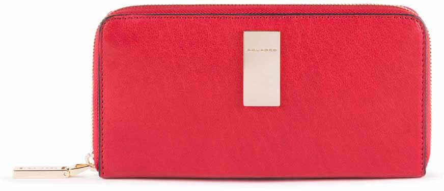 

Портмоне Piquadro DAFNE/Red верт. на молнии с RFID защитой (19x10x2,5) PD1515DFR_R