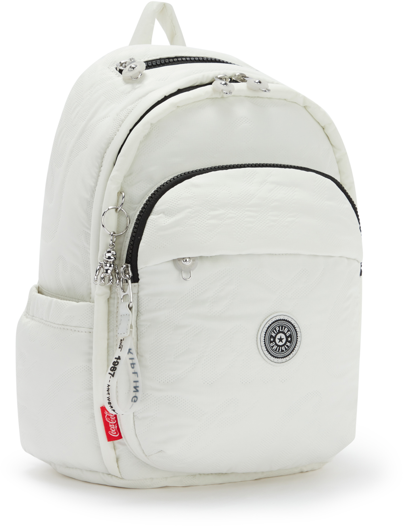

Рюкзак Kipling COCA-COLA ++ / Cc Air Grey DELIA (16л) (30,5x37,5x21,5см) KI3840_X26