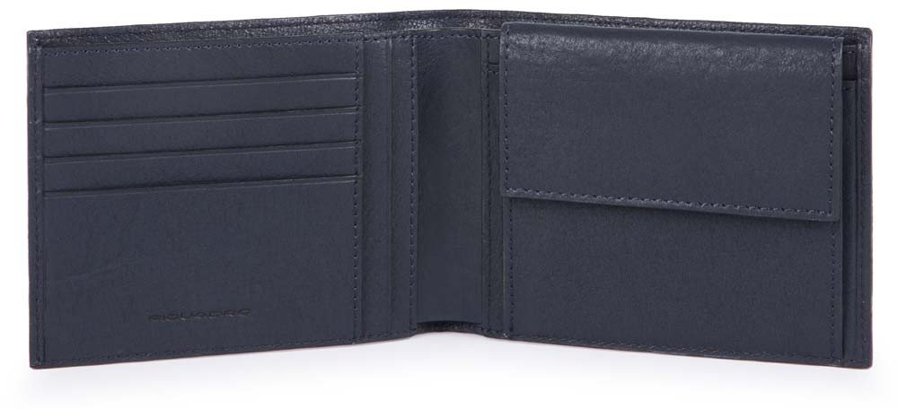 

Портмоне Piquadro B3S/N.Blue с отдел. для монет с RFID защитой PU257B3SR_BLU2