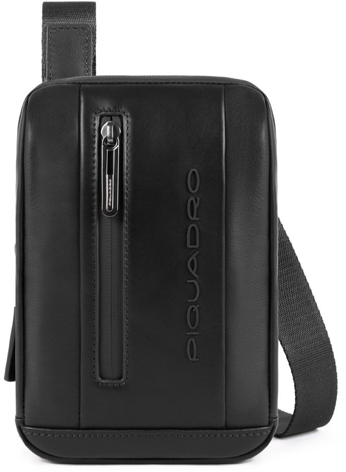 

Сумочка Piquadro URBAN/Black наплечная-на пояс с отдел. д/смартфона (13x20,5x4) CA5088UB00_N