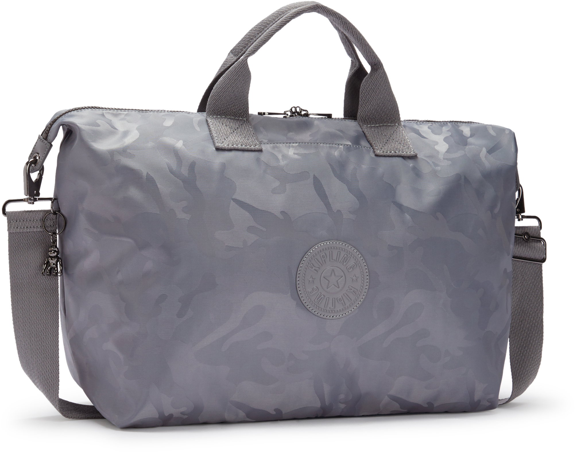 

Женская сумка Kipling ELEVATED JACQUARD / Grey Camo Jq KALA M двуручн. (40л) (58x32x20см) KI6327_N18