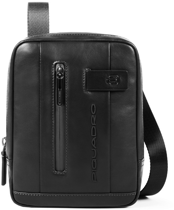 

Сумочка Piquadro URBAN/Black верт. с отдел. для iPad mini на ремне (17,5x22,5x5) CA3084UB00_N