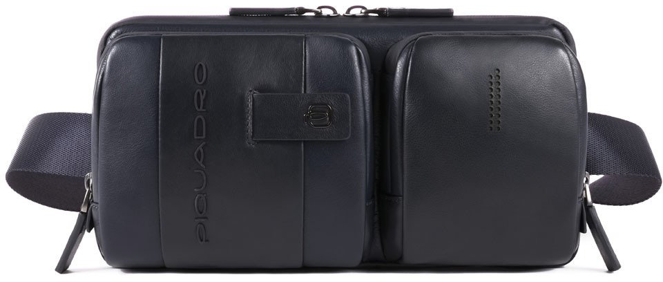 

Сумка на пояс Piquadro URBAN/Blue на пояс с RFID защитой CA4975UB00_BLU
