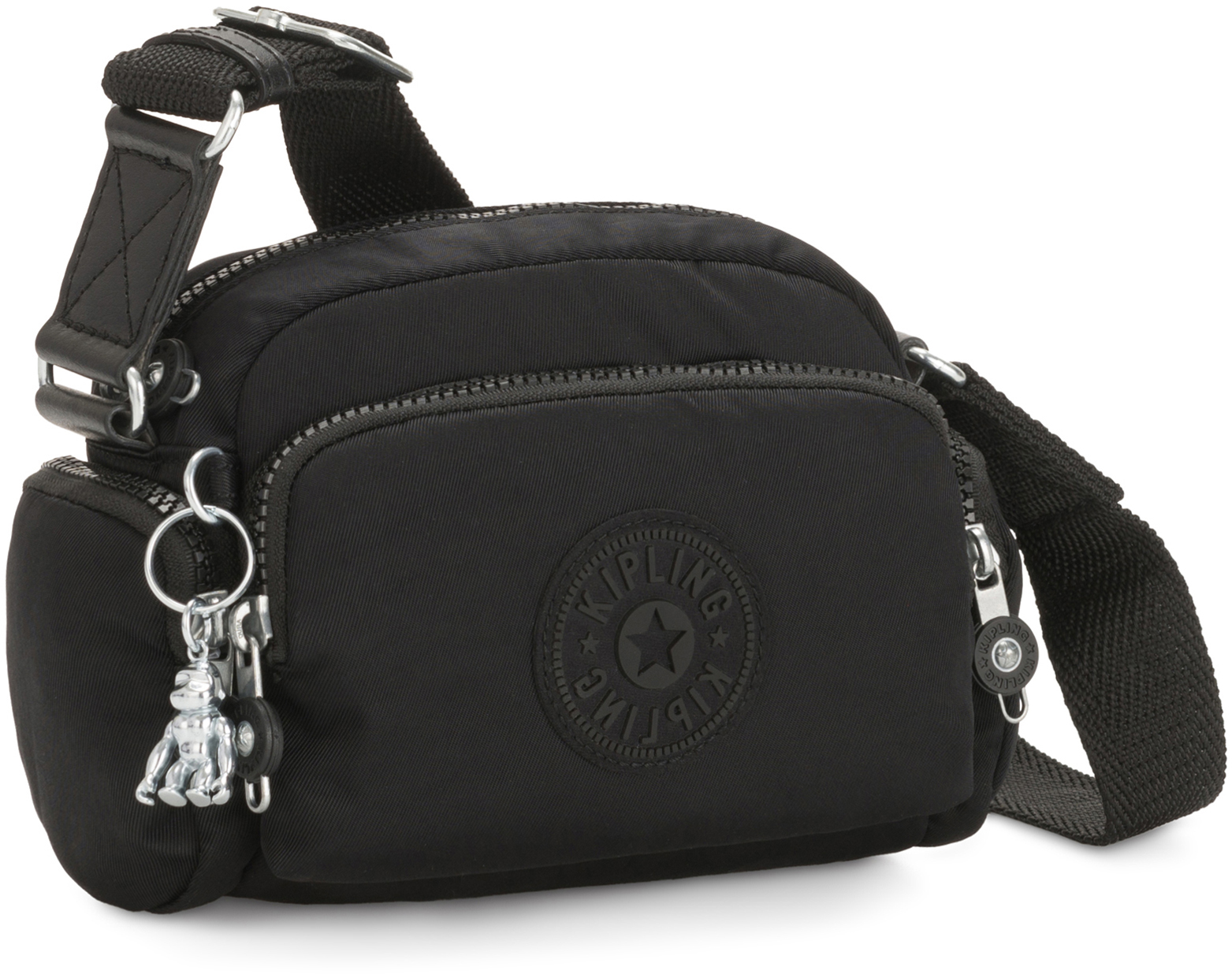 

Сумочка Kipling BASIC ELEVATED / Rich Black O JENERA MINI наплечная (3л) (21x13x10,5см) KI7174_59L