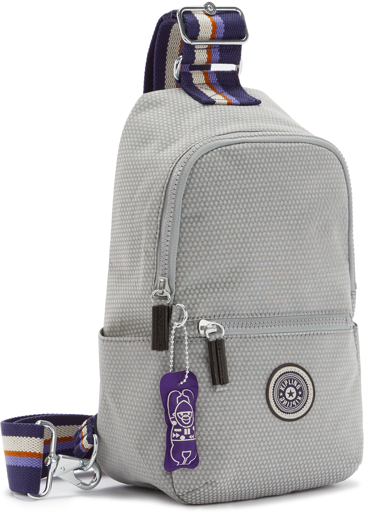 

Рюкзак Kipling BOOST IT / Grey Ripstop SASHI (6,5л) (18x31x10см) KI7070_55O