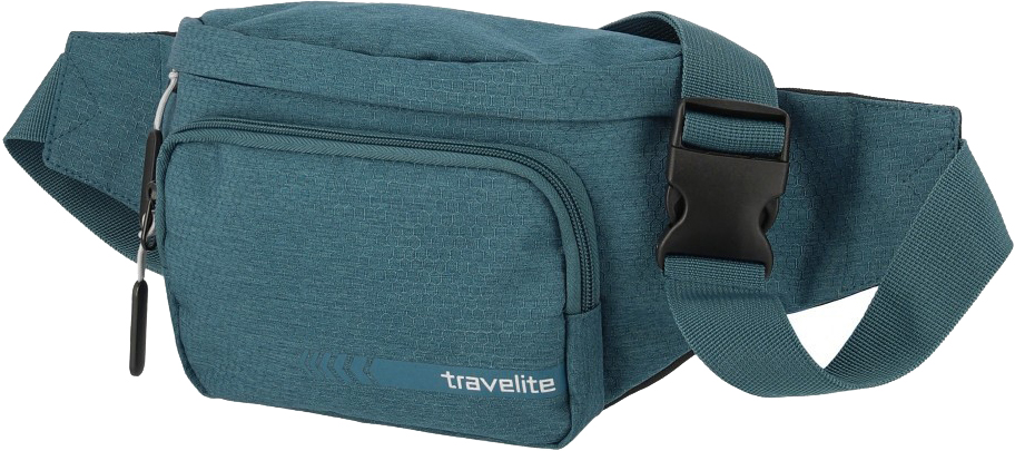 

Сумка на пояс Travelite KICK OFF 69/Petrol на пояс (5л,0,2кг) (30x16x9см) TL006919-21