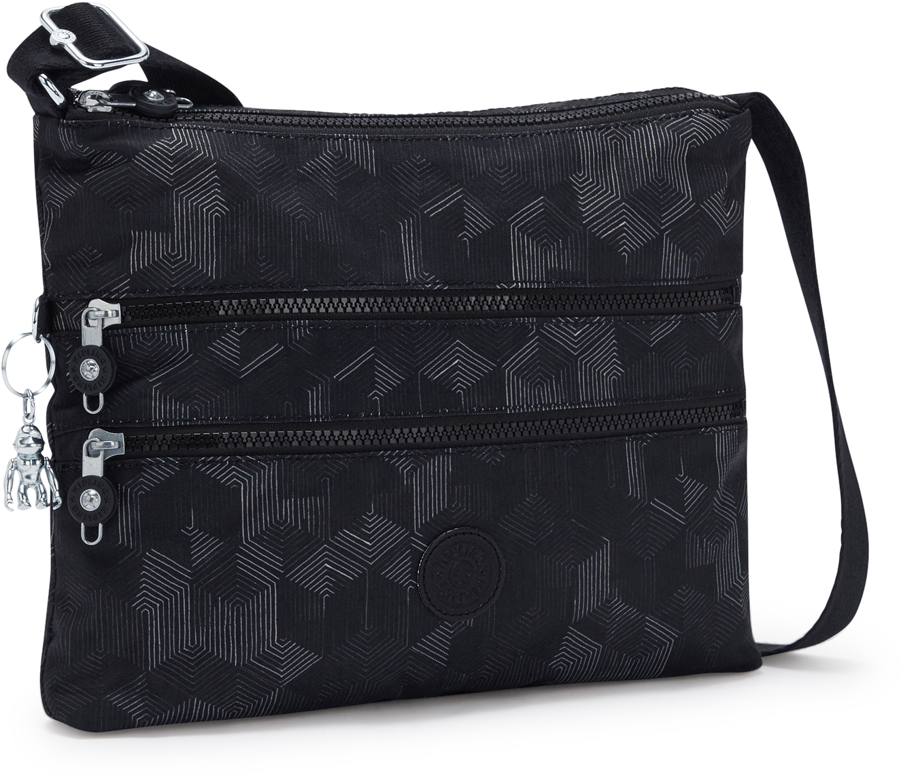 

Женская сумка Kipling BASIC PRT / Mysterious Grid ALVAR наплечная (5л) (33x26x4,5см) KI3066_R18