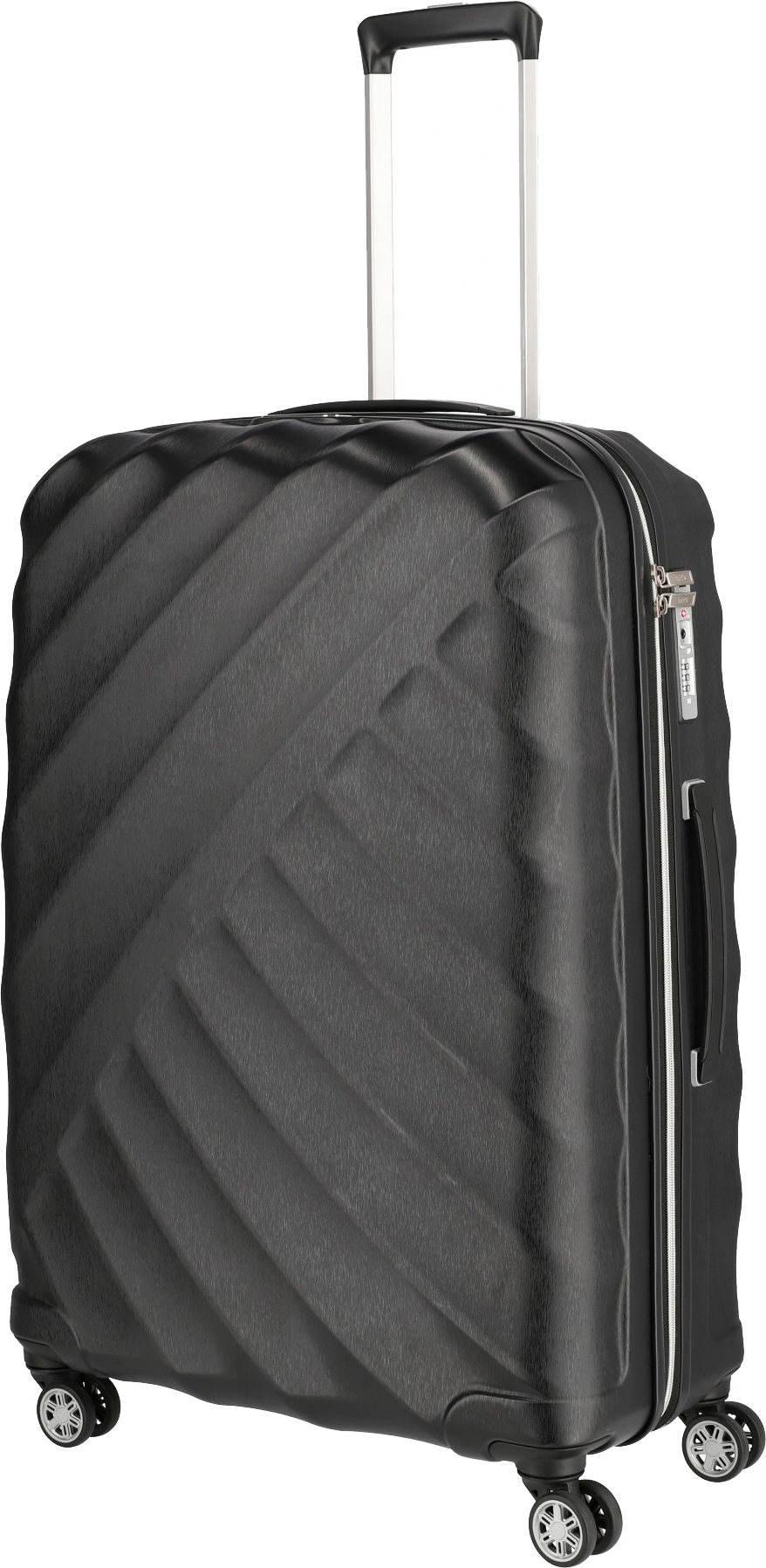 

Чемодан Titan SHOOTING STAR/Black на 4 колесах L (109л,3,9кг) (52x77x29см) Ti828404-00