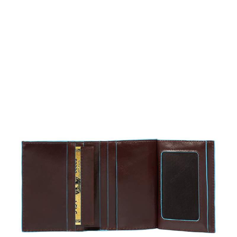 

Портмоне Piquadro BL SQUARE/Cognac верт. с отдел. д/док и 7 кред.карт (8,5x10x1,5) PU3244B2_MO