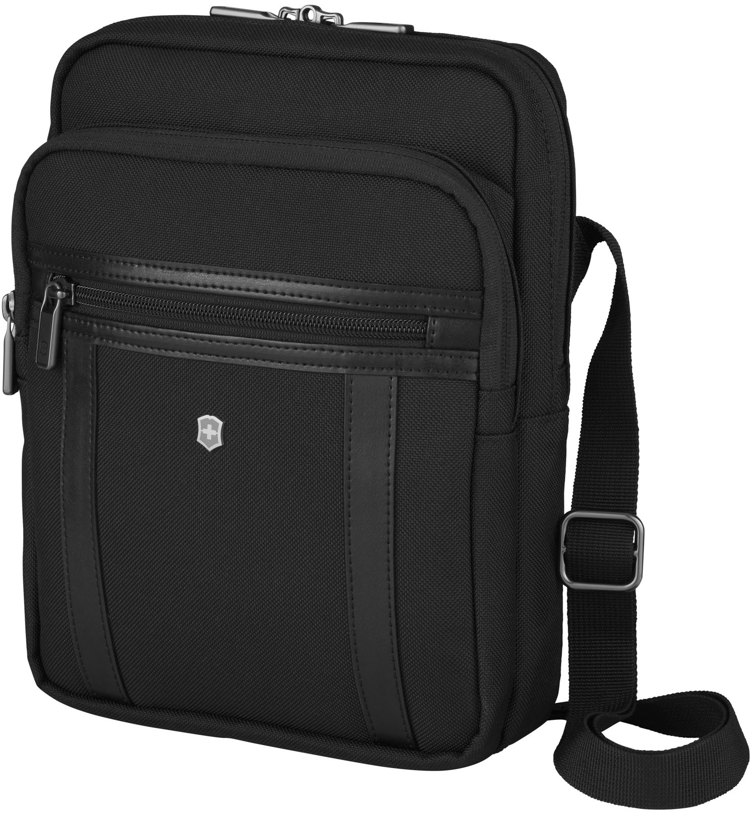 

Сумочка Victorinox Travel WERKS PROFESSIONAL Cordura/Black наплечная верт. с отдел. д/iPad (6л) Vt611471