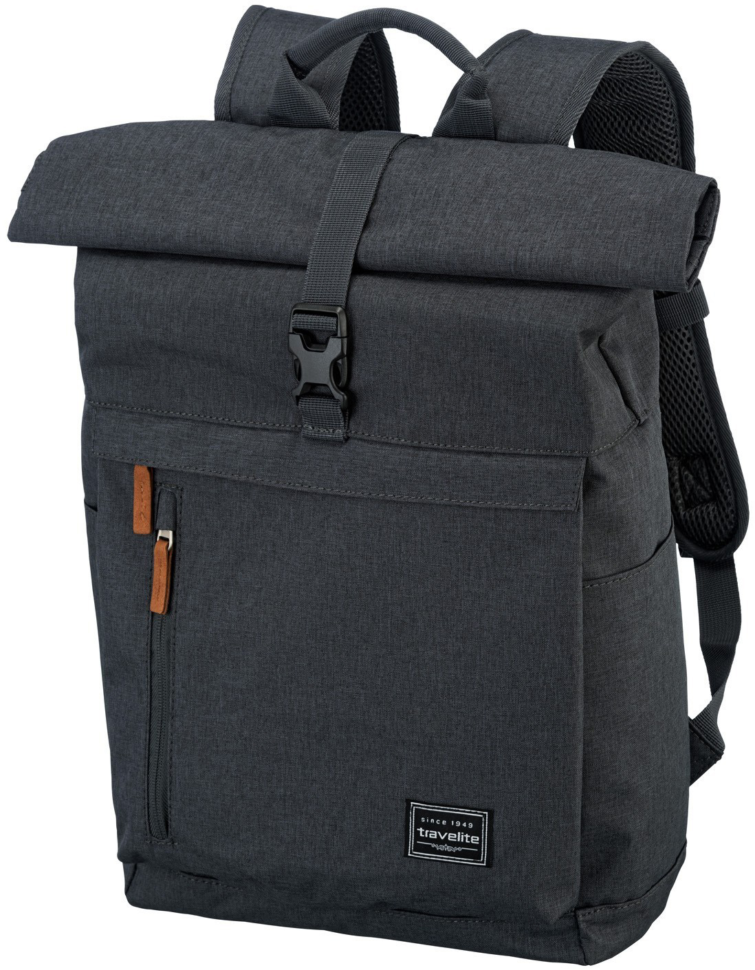 

Рюкзак Travelite BASICS/Anthracite Rollup (35л,0,8кг) (37x60x16см) TL096310-04