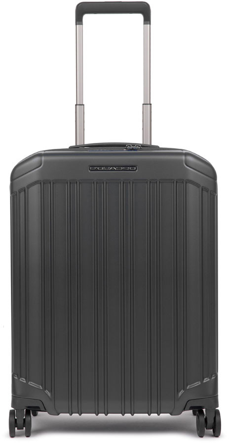 

Чемодан Piquadro PQ LIGHT/Matt Black на 4 колесах S (34л) (40x55x20) BV4425PQL_NO