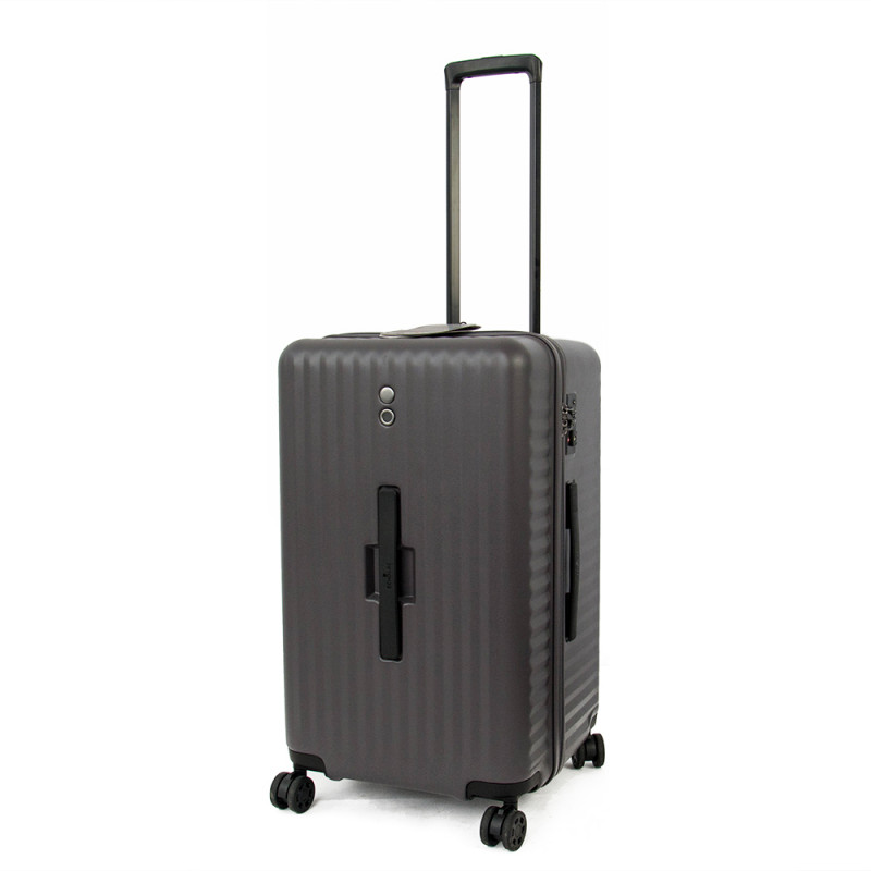 

Чемодан Echolac CELESTRA SUPERTRUNK/Dark Grey на 4 колесах M (77л,3,7кг) (38x66x38см) EcPC183K-402-03