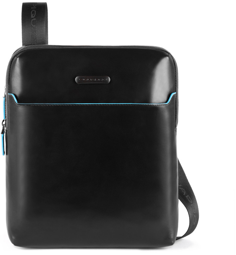 

Сумочка Piquadro BL SQUARE/Black верт. на ремне с отдел. для iPad CA5085B2_N