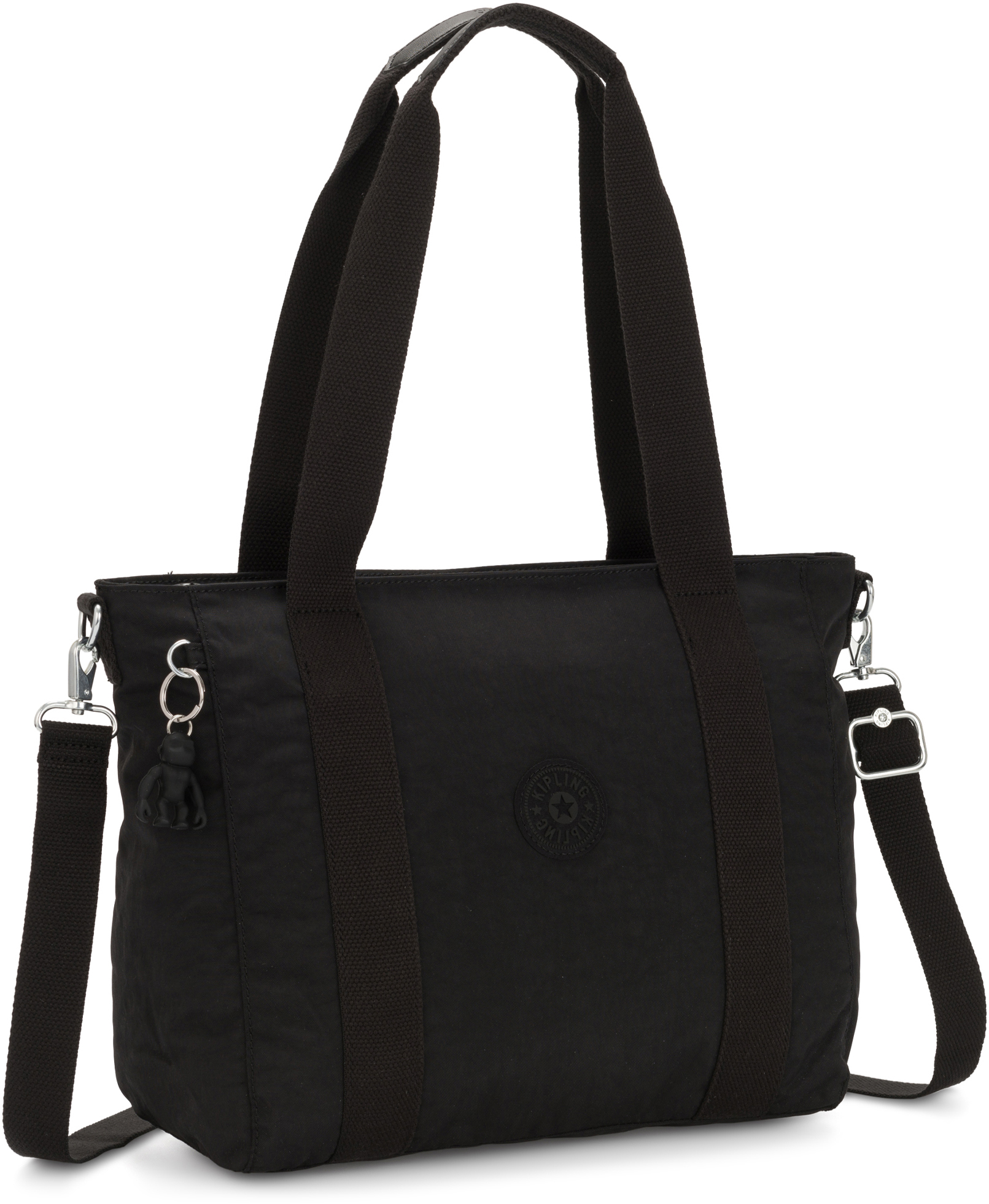 

Женская сумка Kipling BASIC / Black Noir ASSENI S двуручн. (10л) (40x28x14см) KI4400_P38