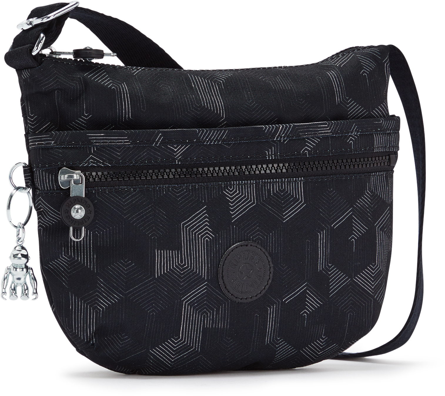 

Сумочка Kipling BASIC PRT / Mysterious Grid ARTO S женская наплечная (3л) (25x21x3см) KI5786_R18
