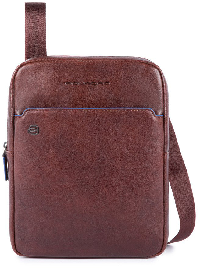 

Сумочка Piquadro B2S/D.Brown верт. на ремне с отдел. д/iPad Air/Pro CA1816B2S_TM