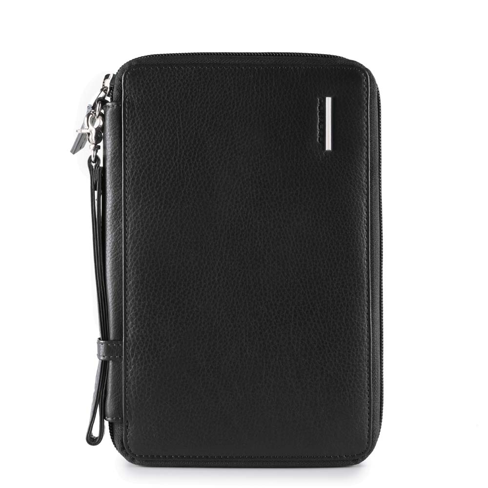 

Сумочка Piquadro MODUS/Black Тревеллер на молнии с отдел. для кред.карт + клатч (15x23x2,5) PP3246MO_N