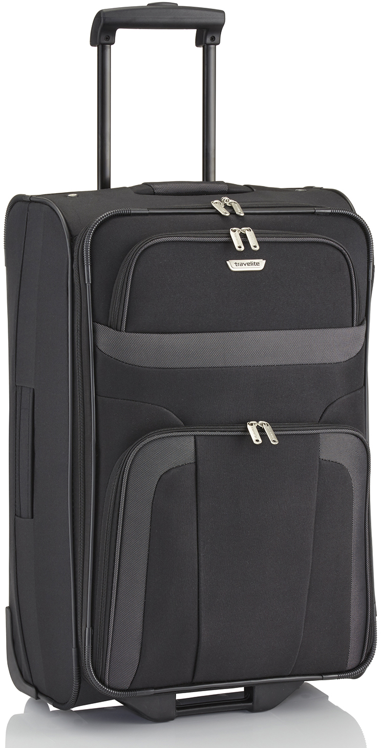 

Чемодан Travelite ORLANDO/Black на 2 колесах M (58л,3,6кг) (41x63x25см) TL098488-00