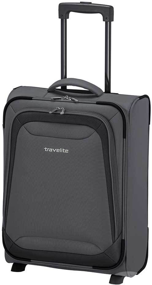 

Чемодан Travelite NAXOS 59/Anthracite на 2 колесах S (38л,2,4кг) (38x52x20см) TL590007-03