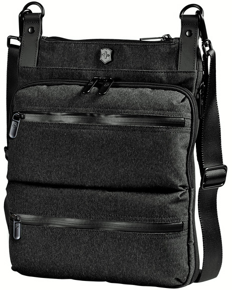 

Сумка Victorinox Travel ARCHITECTURE URBAN/Black Wilson верт. наплечная с отдел. д/iPad (5л) (28x38,5x9) Vt602837
