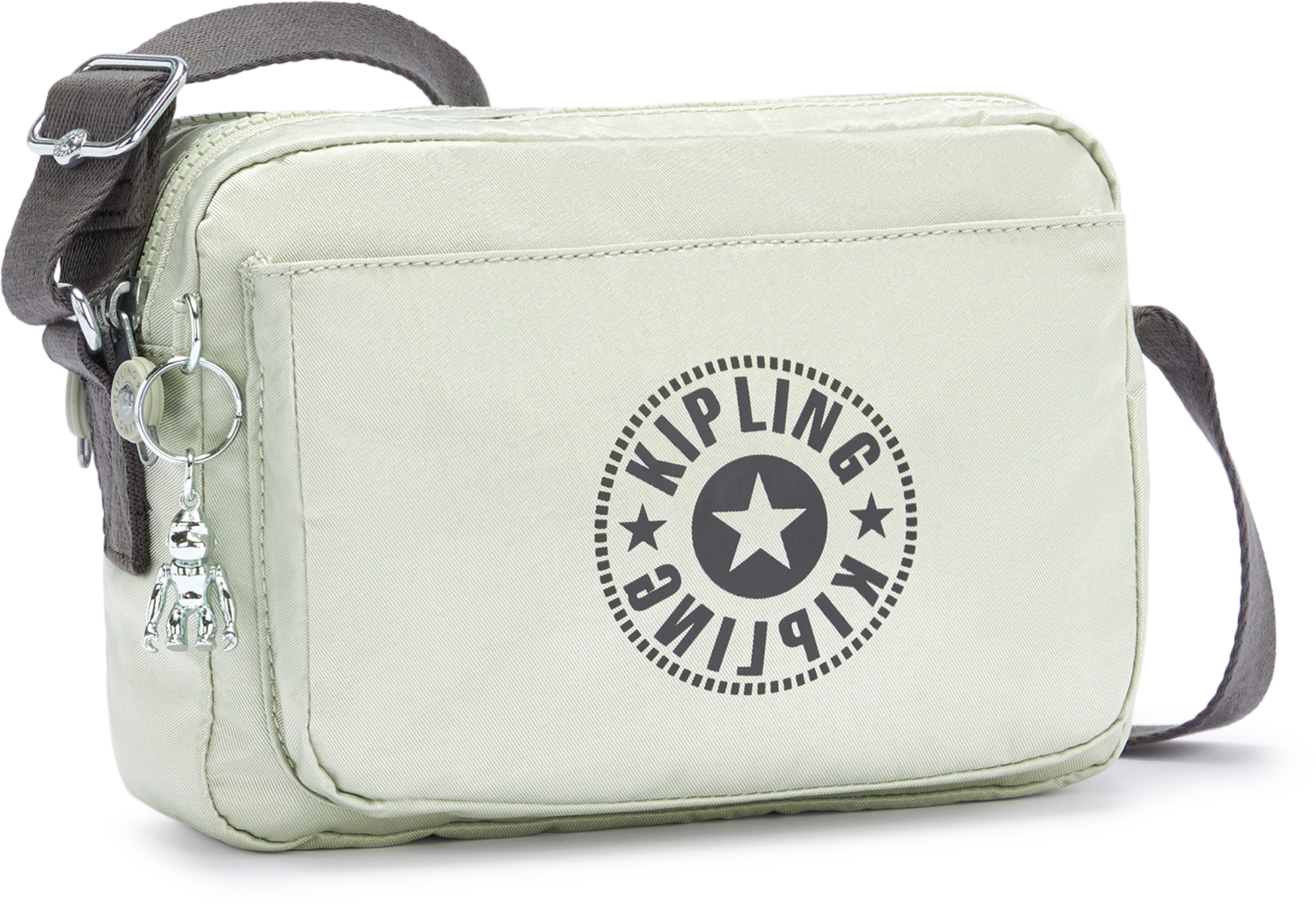 

Сумочка Kipling BASIC PLUS / Dynamic Silver ABANU M наплечная (4л) (24x17x9см) KI6831_G31