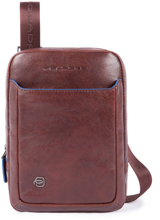

Сумочка Piquadro B2S/D.Brown верт. с отдел. для iPad mini на ремне (16,5x22,5x5) CA3084B2S_TM