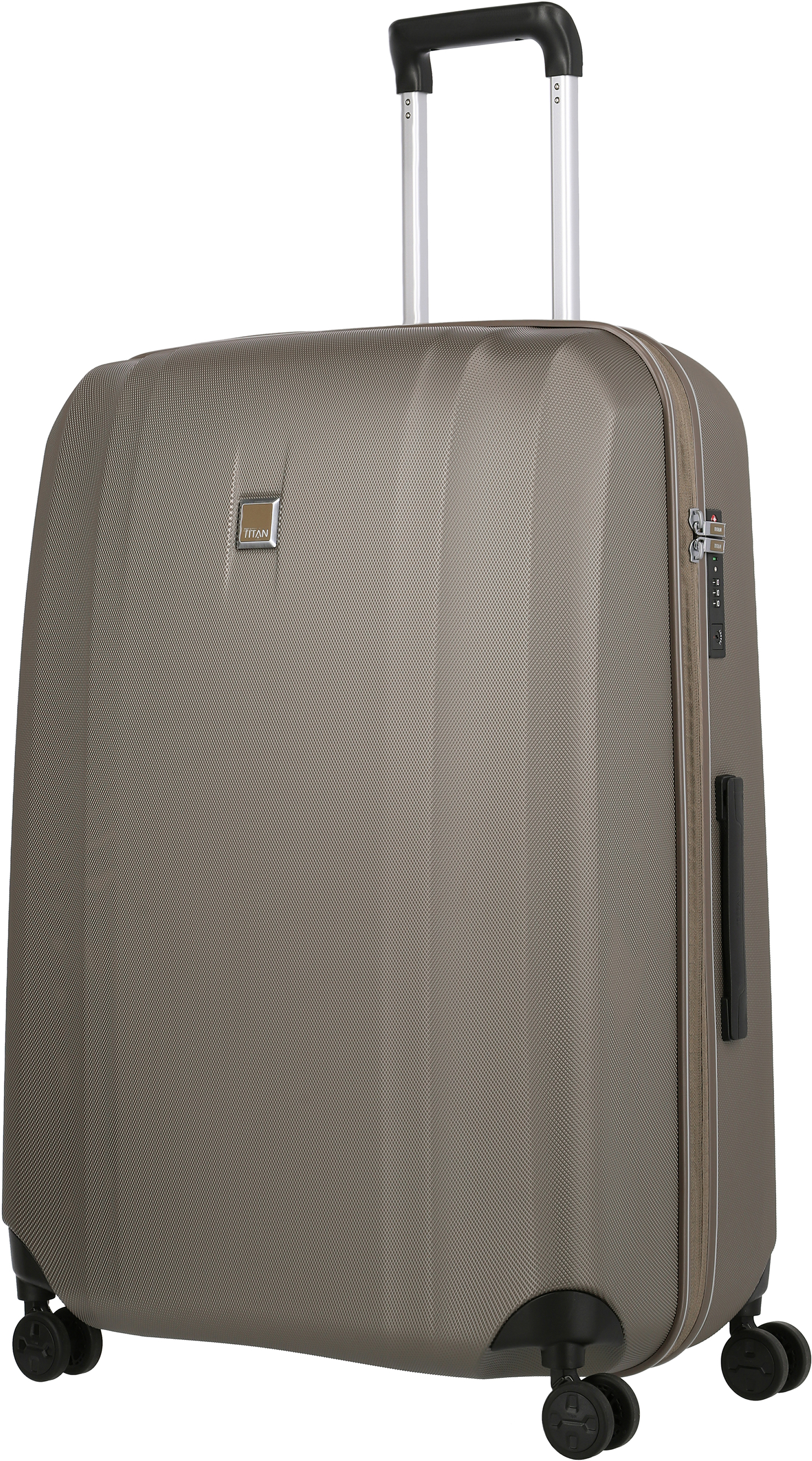 

Чемодан Titan XENON 19/Champagne на 4 колесах L (107л,4,3кг) (52x76x30см) Ti849404-39