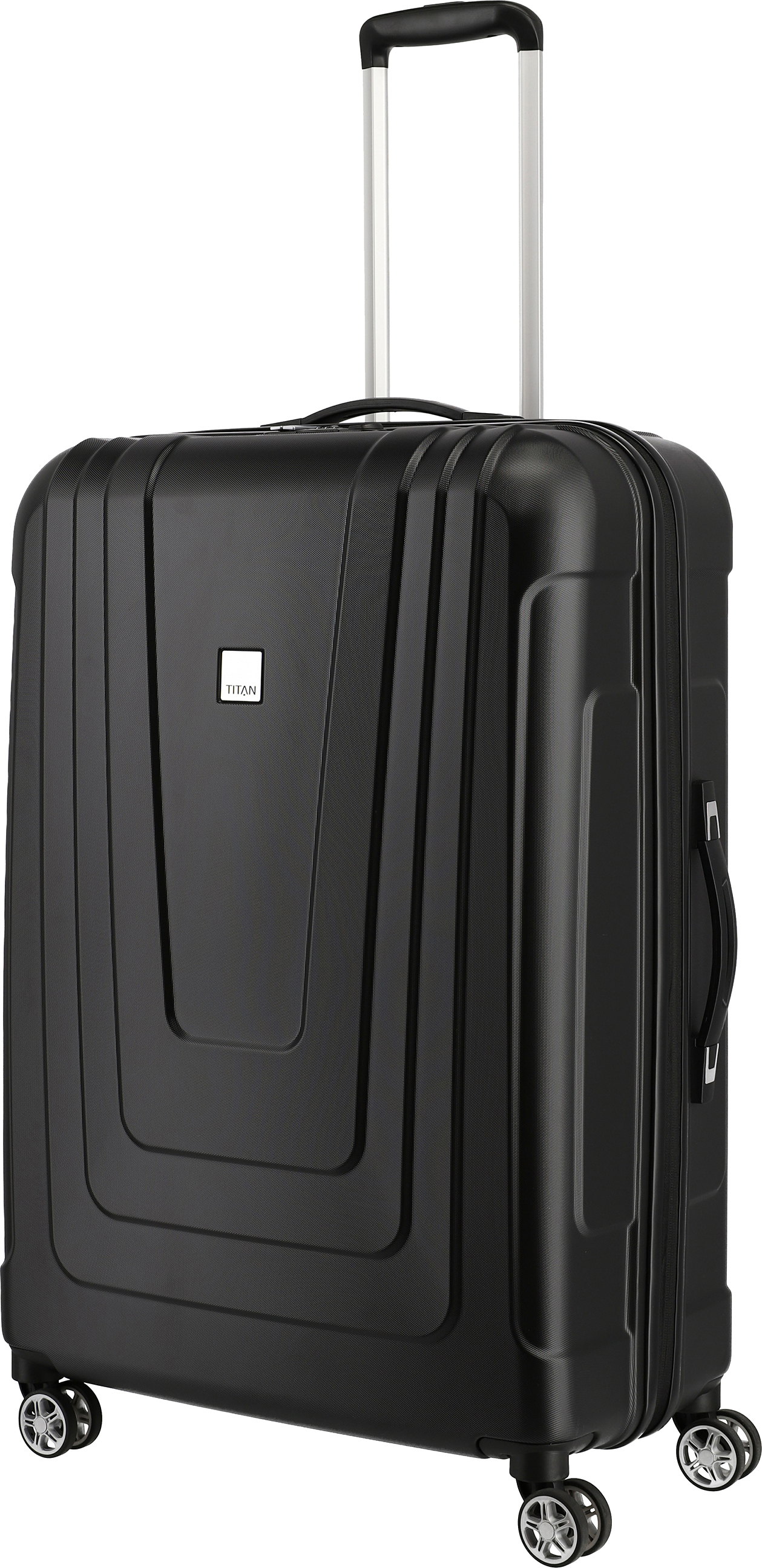 

Чемодан Titan X-RAY/Atomic Black на 4 колесах L (102л,3,5кг) (52x77x29см) Ti700804-00