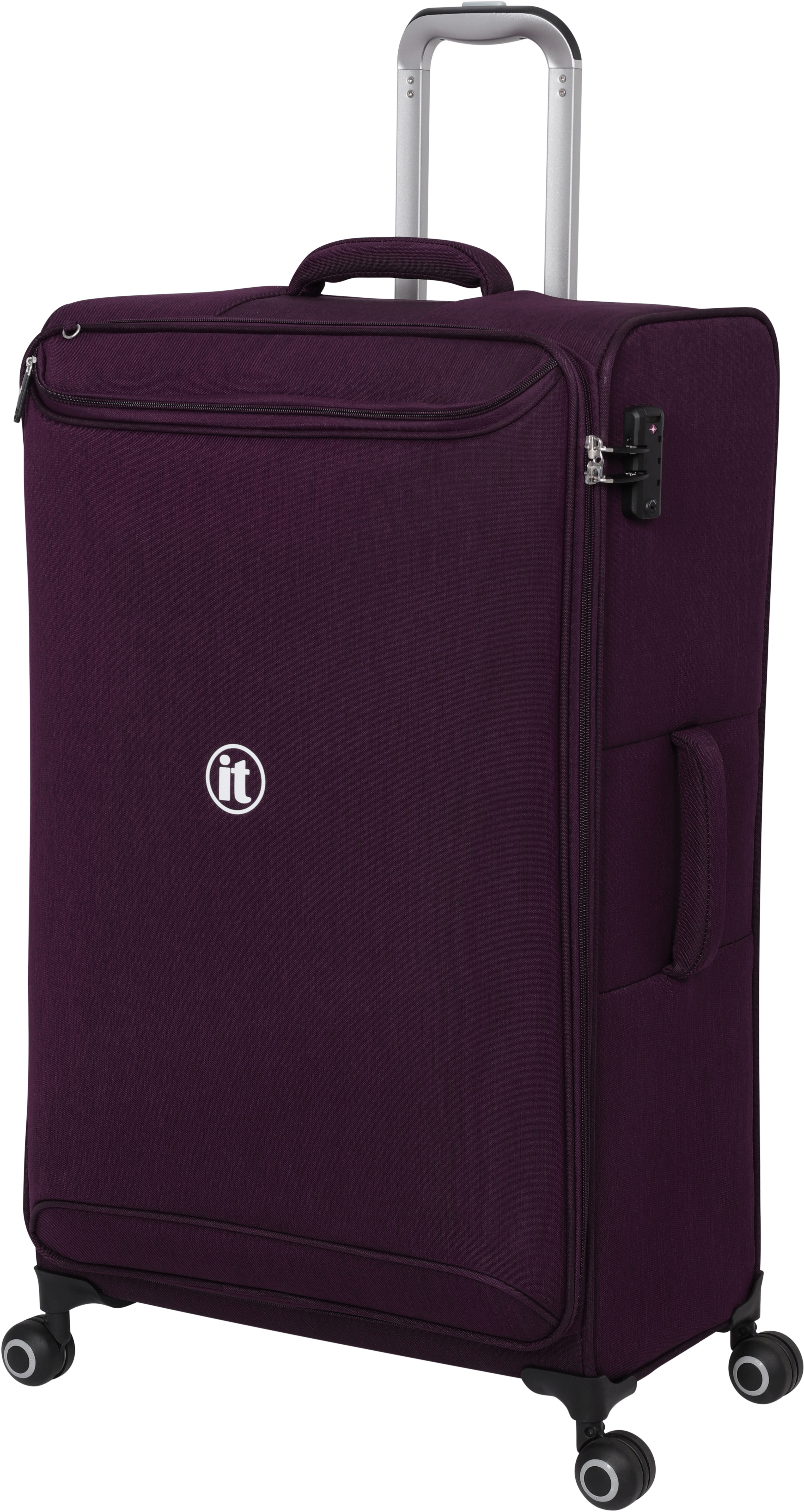 

Чемодан IT Luggage PIVOTAL/Two Tone Dark Red на 4 колесах L (91л,3,6кг) (49x81x28см) IT12-2461-08-L-M221
