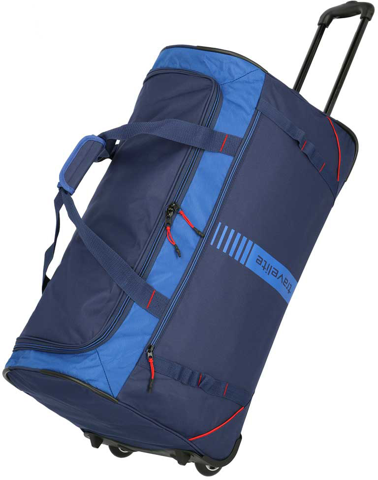 

Дорожная сумка на колесах Travelite BASICS/Navy на 2 колесах 'Active' (86л,2,4кг) (71x36x35см) TL096282-19