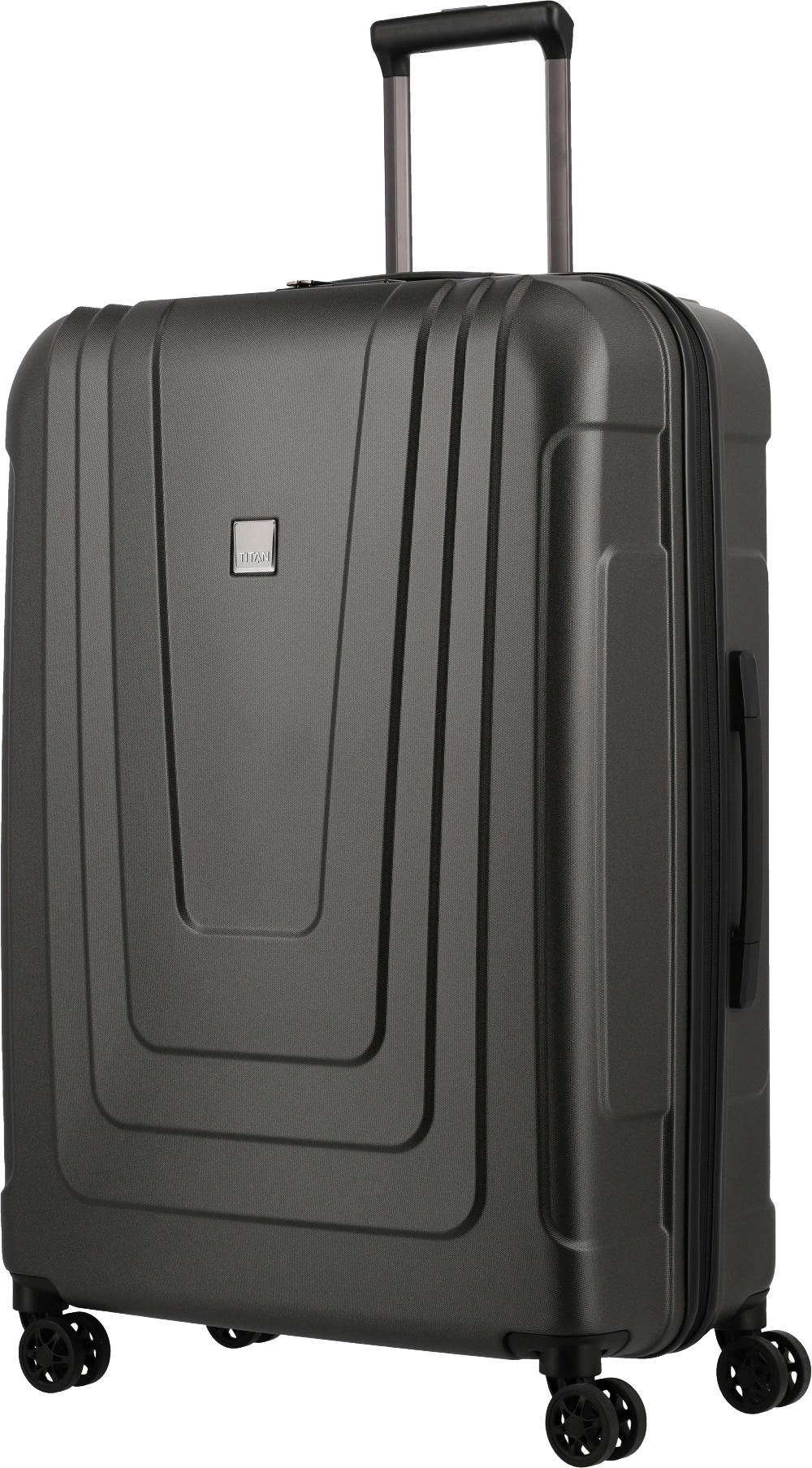 

Чемодан Titan X-RAY PRO/Atomic Steel на 4 колесах L (102л,3,8кг) (52x77x29см) Ti700924-84