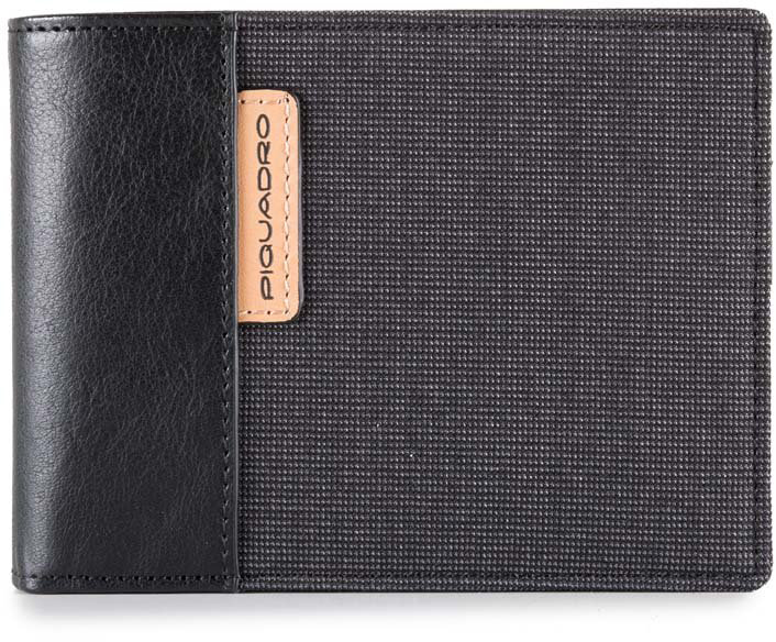 

Портмоне Piquadro BLADE/Black с отдел. для 12 кред.карт (13x9,5x1,5) PU1241BL_N