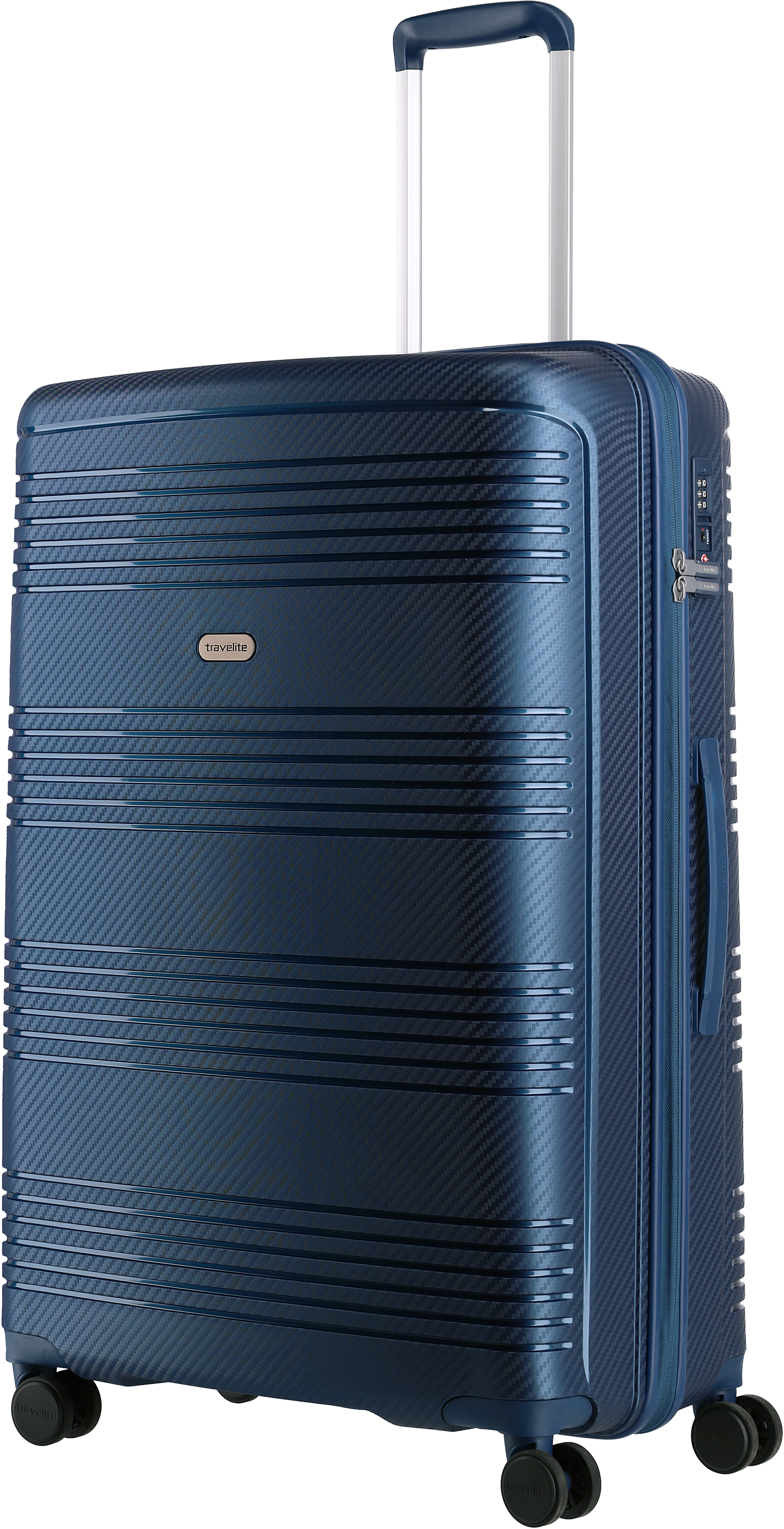 

Чемодан Travelite ZENIT/Blue на 4 колесах L (106л,4,1кг) (51x77x30см) TL075749-19