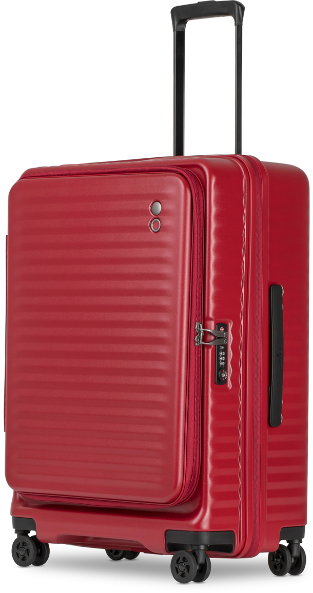 

Чемодан Echolac CELESTRA/Echolac Red на 4 колесах M (72/80л,4,4кг) (46,5x66,5x28см) EcPC183-402-20