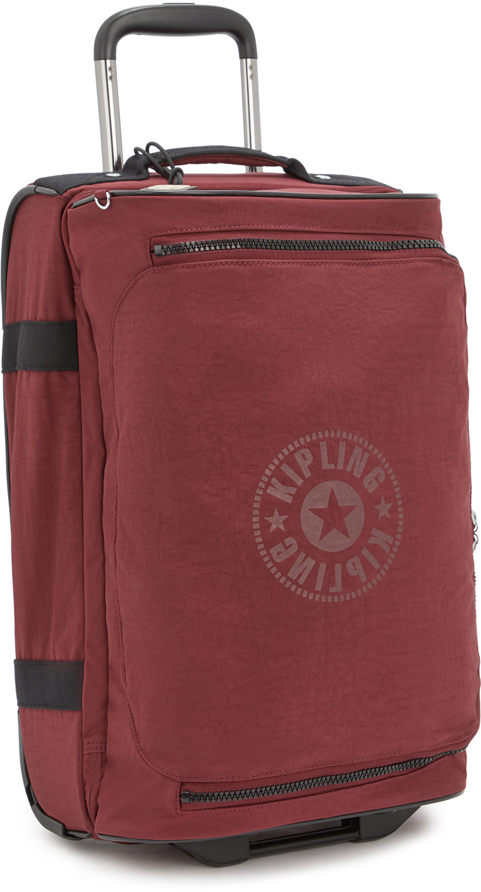 

Чемодан Kipling DISTANCE / Maroon Black New Classics на 2 колесах S (30л) (33x52,5x20см) KI4986_T30