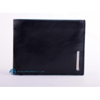 

Портмоне Piquadro BL SQUARE/N.Blue с отдел. д/монет (12,5x9,7x2) PU1239B2_BLU1
