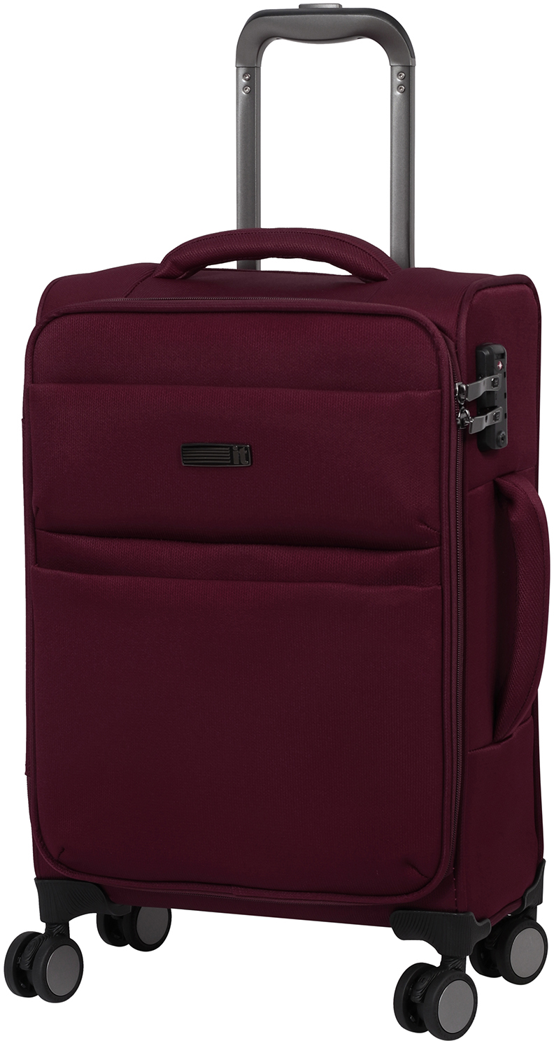 

Чемодан IT Luggage DIGNIFIED/Ruby Wine на 4 колесах S (32л,2,4кг) (36x55x21см) IT12-2344-08-S-S128