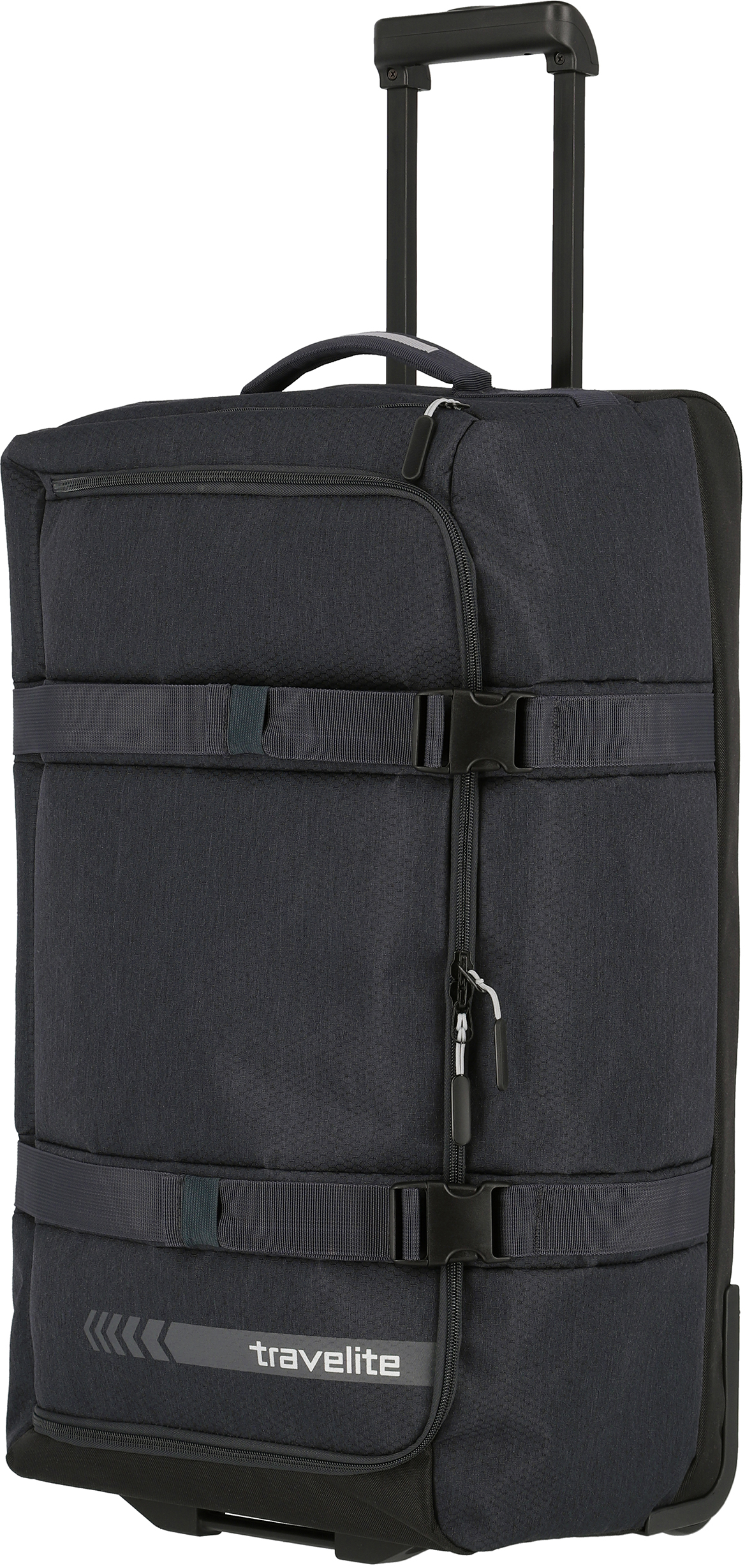 

Чемодан Travelite KICK OFF 69/Dark Antracite на 2 колесах L (65л,2,7кг) (37x68x26см) TL006910-03
