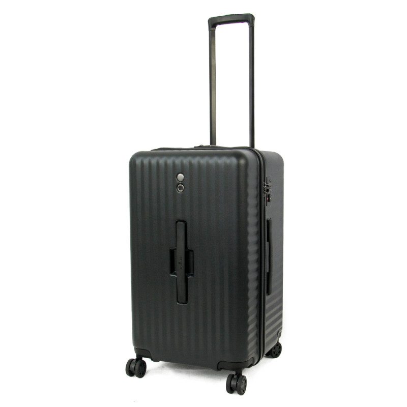 

Чемодан Echolac CELESTRA SUPERTRUNK/Black на 4 колесах M (77л,3,7кг) (38x66x38см) EcPC183K-402-00