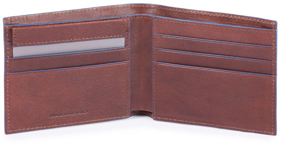 

Портмоне Piquadro B2S/D.Brown гориз. с отдел. для док. с RFID защитой (11x9x1,5) PU3891B2SR_TM