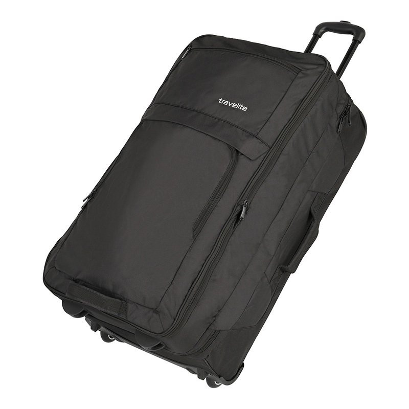 

Дорожная сумка на колесах Travelite BASICS/Black на 2 колесах XL exp. (100/127л,3,2кг) (78x43x30/38см) TL096338-00