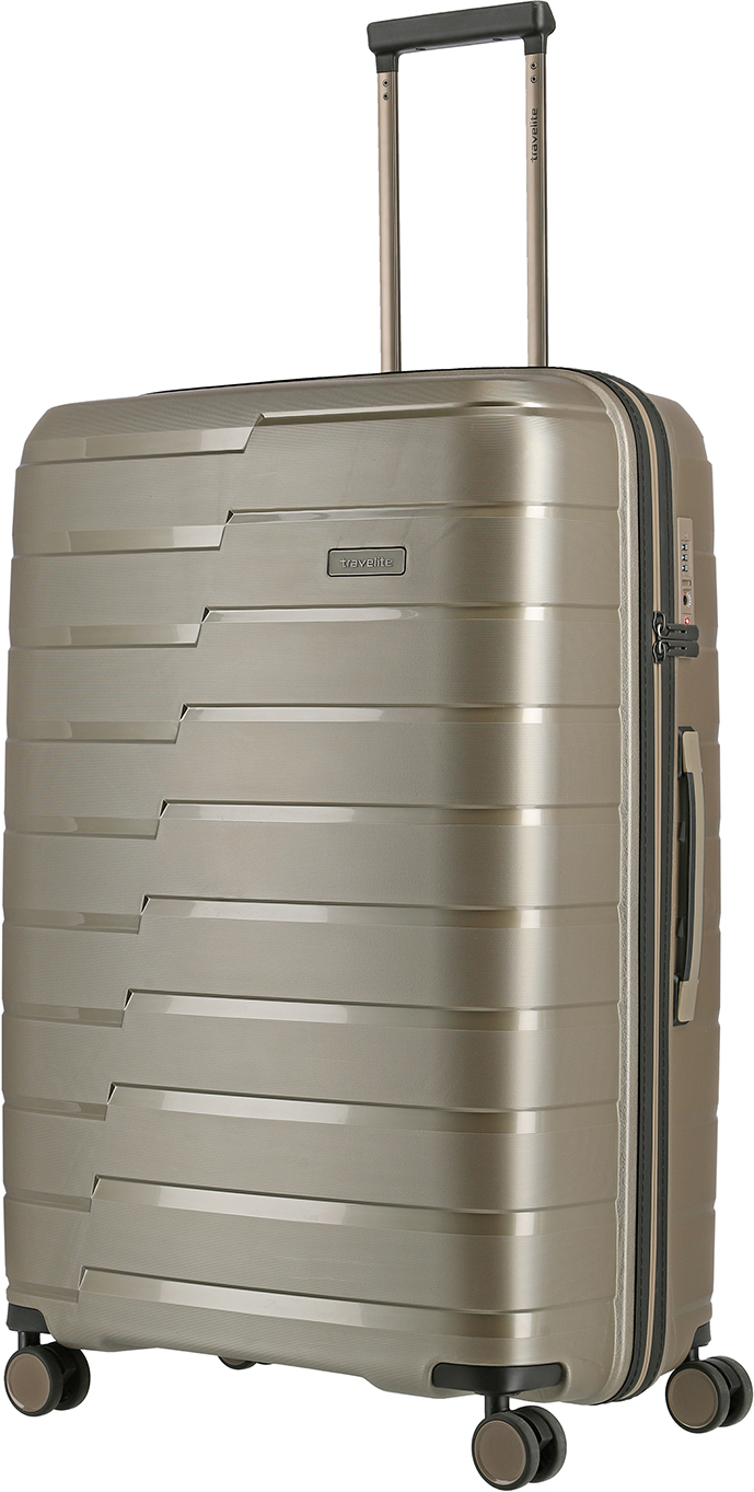 

Чемодан Travelite AIR BASE/Champagne на 4 колесах L (105л,3,5кг) (51x77x30см) TL075349-39