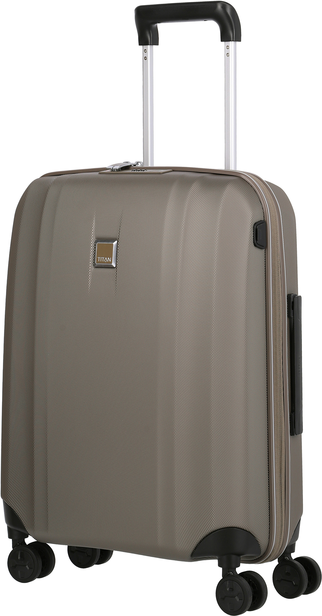 

Чемодан Titan XENON 19/Champagne на 4 колесах S з USB (38л,2,8кг) (40x55x20см) Ti849406-39
