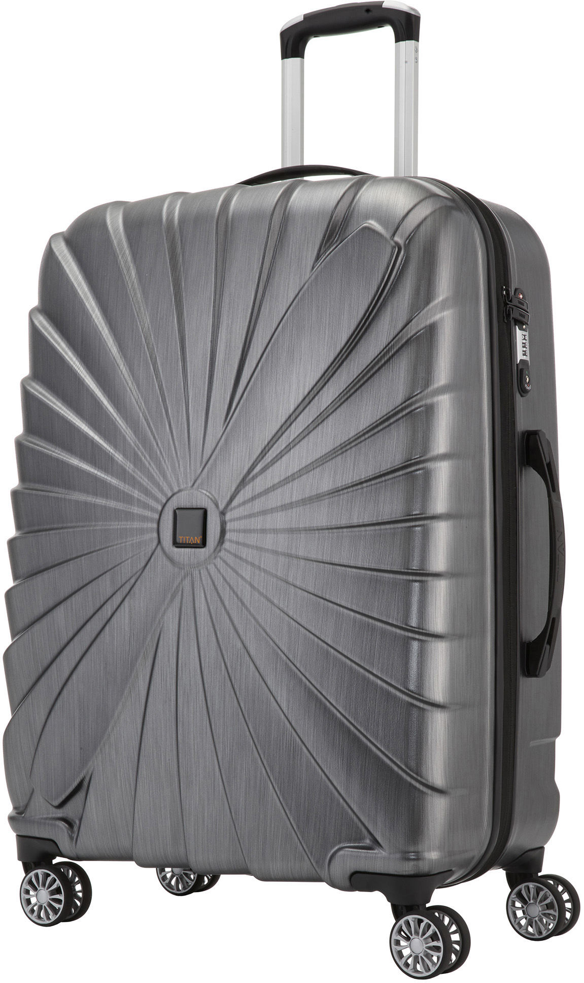 

Чемодан Titan TRIPORT/Anthracite на 4 колесах L (106л,3,9кг) (53x74x29см) Ti815404-03