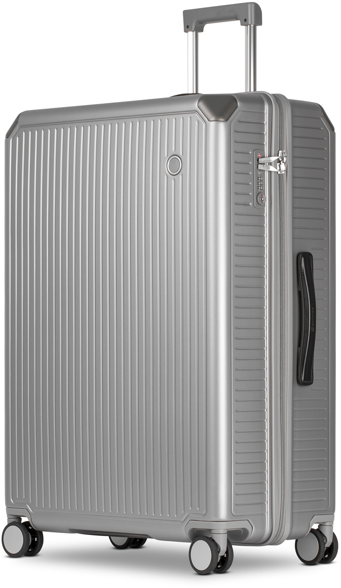 

Чемодан Echolac SHOGUN/Silver на 4 колесах L (107л,4,7кг) (54x78x29см) EcPC148A-401-08