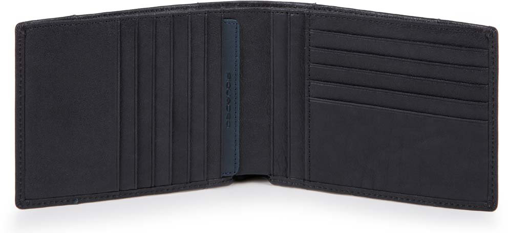 

Портмоне Piquadro BRIEF/Blue с отдел. для 12 кред.карт с RFID защитой (12,5x9,5x2) PU1241BRR_BLU